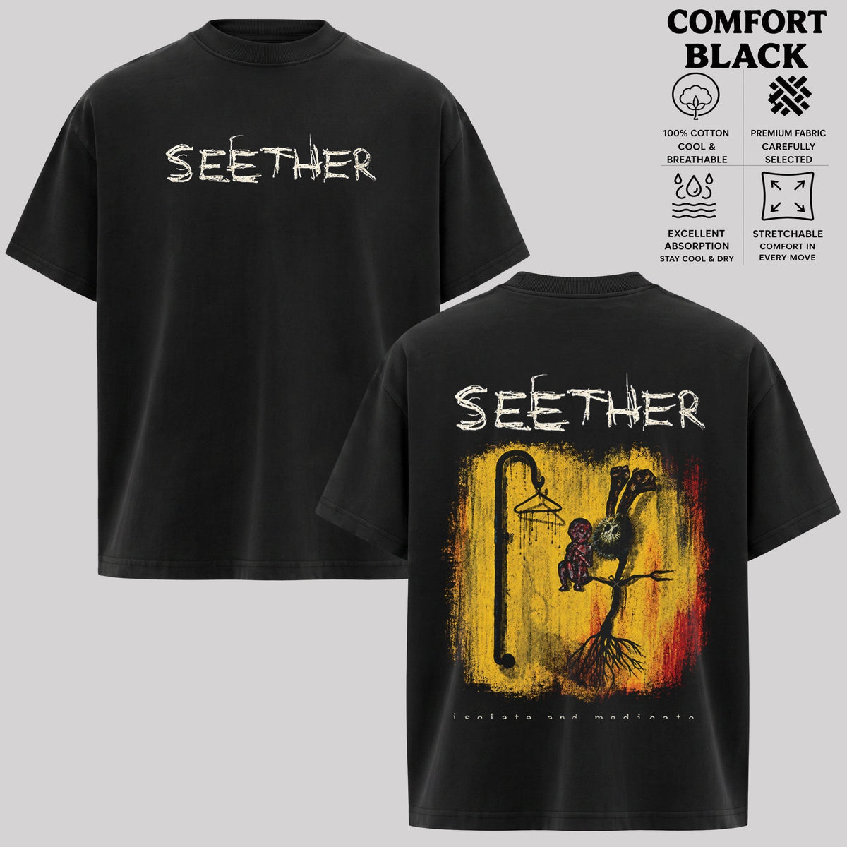 Seether Graphic T-Shirt & Hoodie