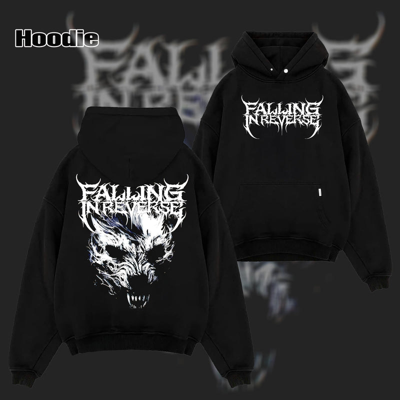 Retro Official Falling In Reverse Wolf Shirt & hoodie
