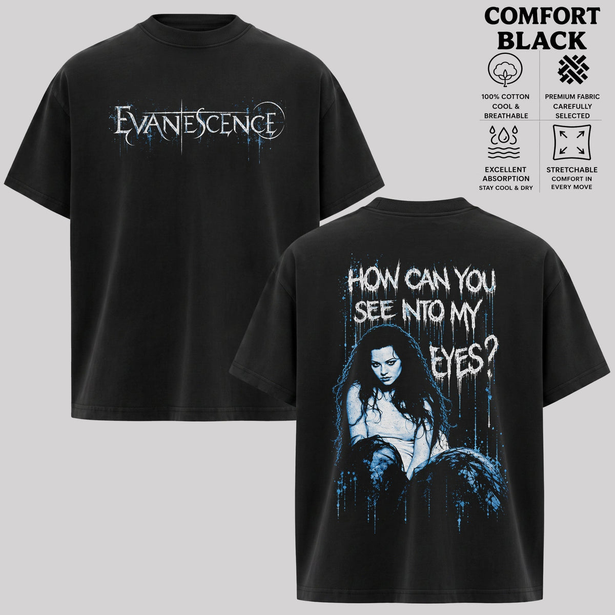 Evanescence Graphic T-Shirt & Hoodie