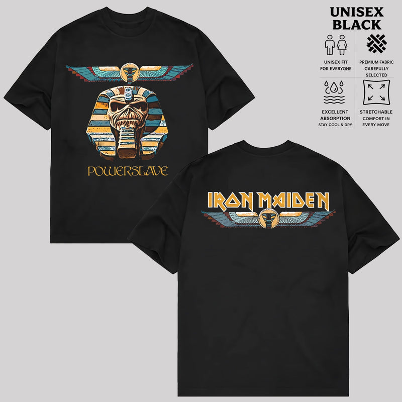 Iron Maiden T-Shirt, Vintage Heavy Metal Band Shirt, Retro Rock Music Graphic Tee