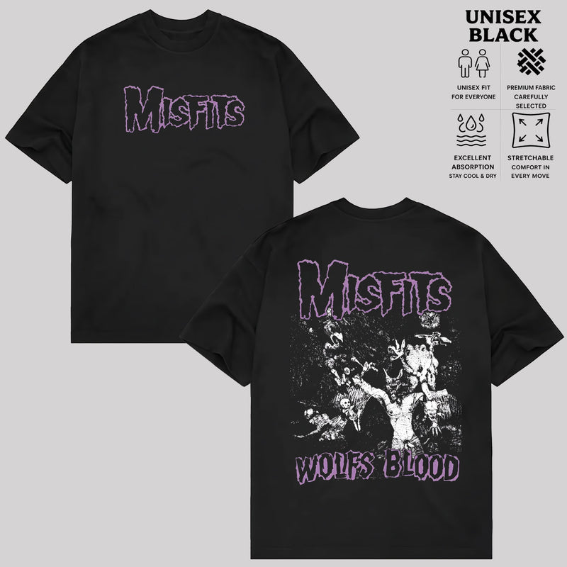 Vintage Misfits Band Shirt & Hoodie, Punk Rock Graphic Tee