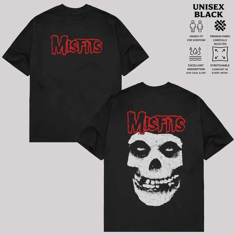 Vintage Misfits Band Shirt & Hoodie, Punk Rock Graphic Tee