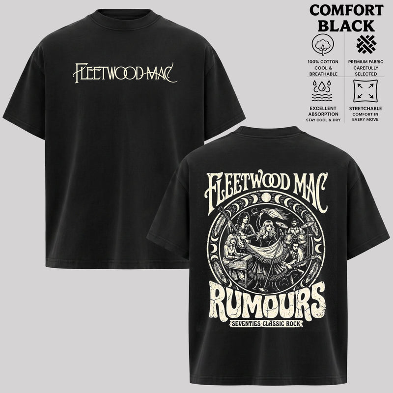 Fleetwood Mac Shirt, Vintage Rock Music T-Shirt & Hoodie, Retro Graphic Tee