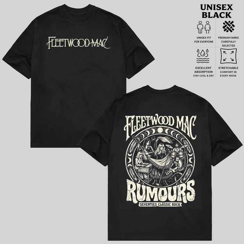Fleetwood Mac Shirt, Vintage Rock Music T-Shirt & Hoodie, Retro Graphic Tee