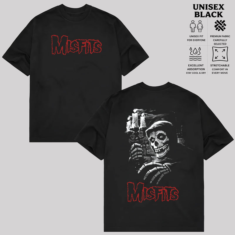 Vintage Misfits Band Shirt & Hoodie, Punk Rock Graphic Tee