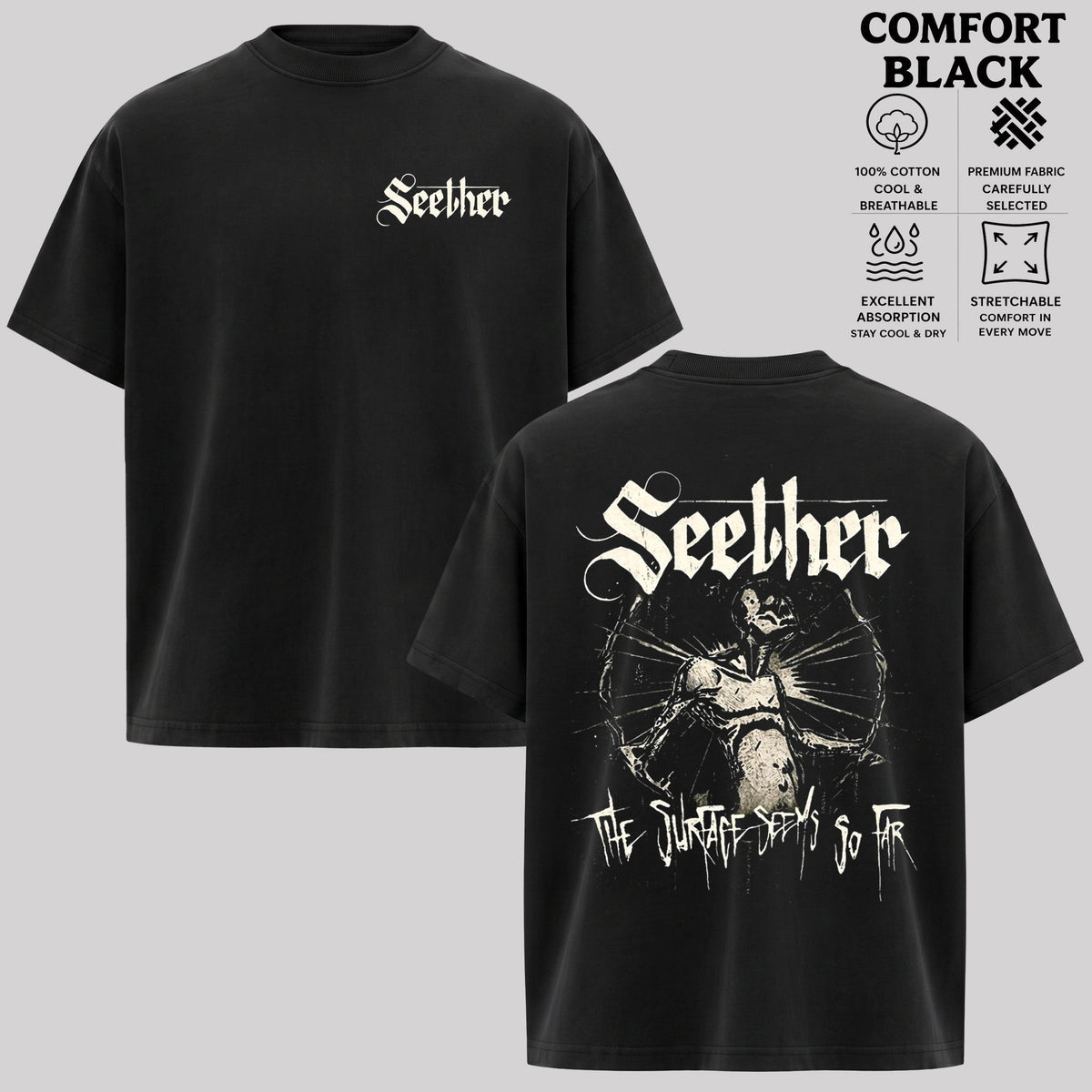 Seether Graphic T-Shirt & Hoodie