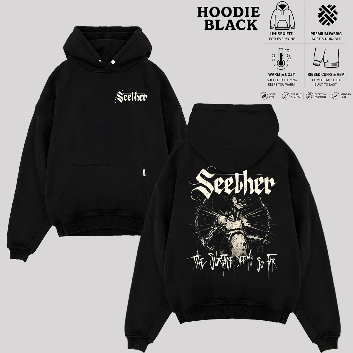 Seether Graphic T-Shirt & Hoodie