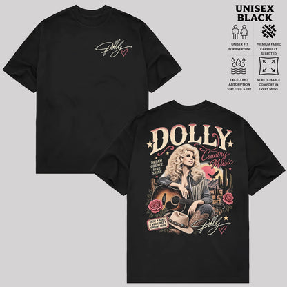 Vintage Dolly Parton Graphic T-Shirt