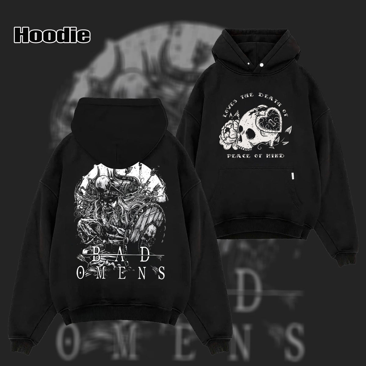 Retro Bad Omens Band Music Shirt & Hoodie