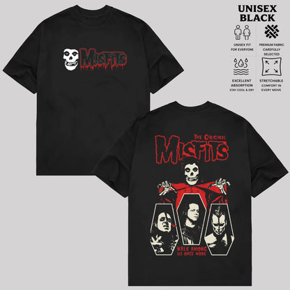 Vintage Misfits Band Shirt & Hoodie, Punk Rock Graphic Tee