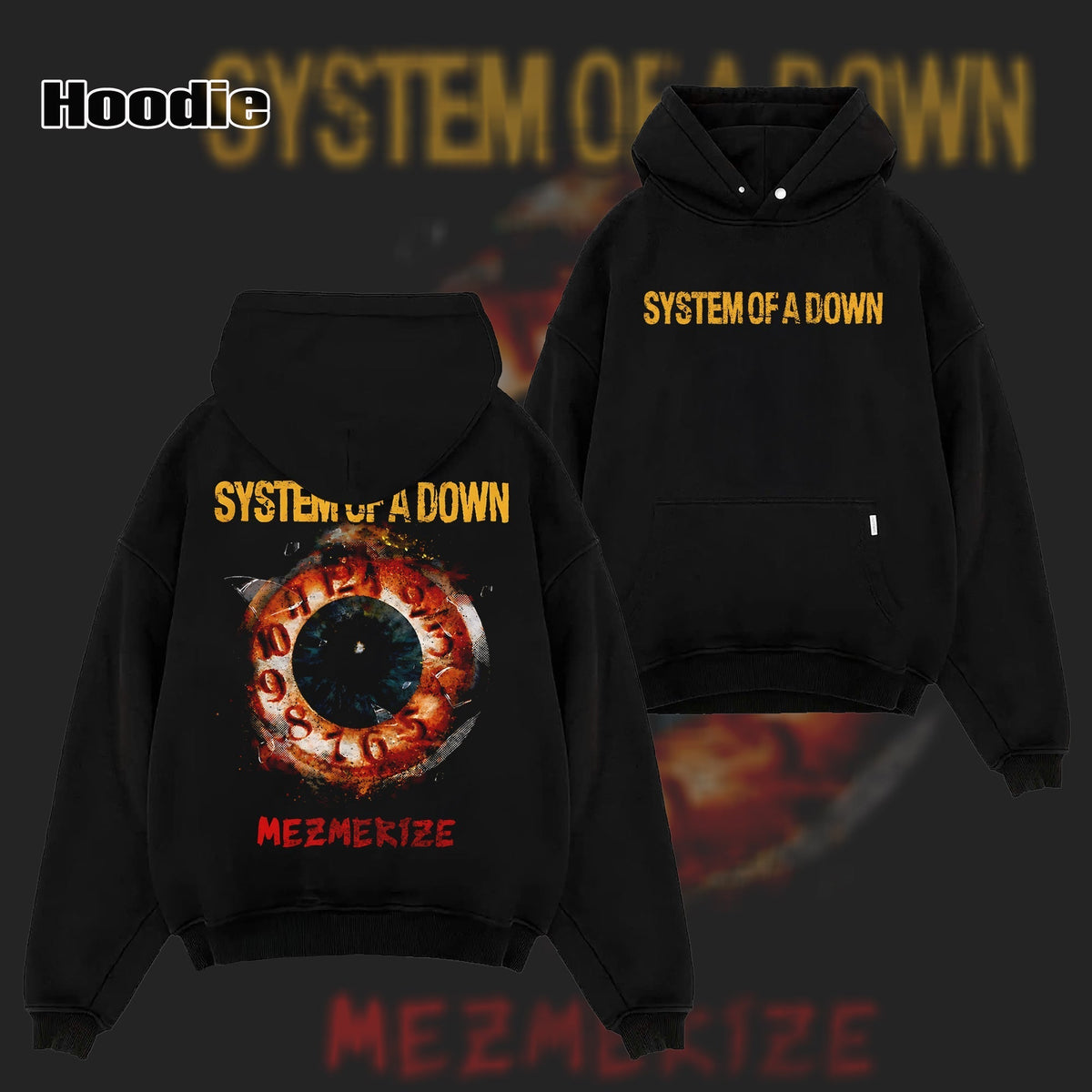 Vintage System Of A Down Mezmerize T Shirt & Hoodie